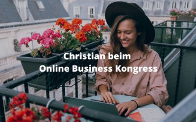 Christian beim Online Business Kongress