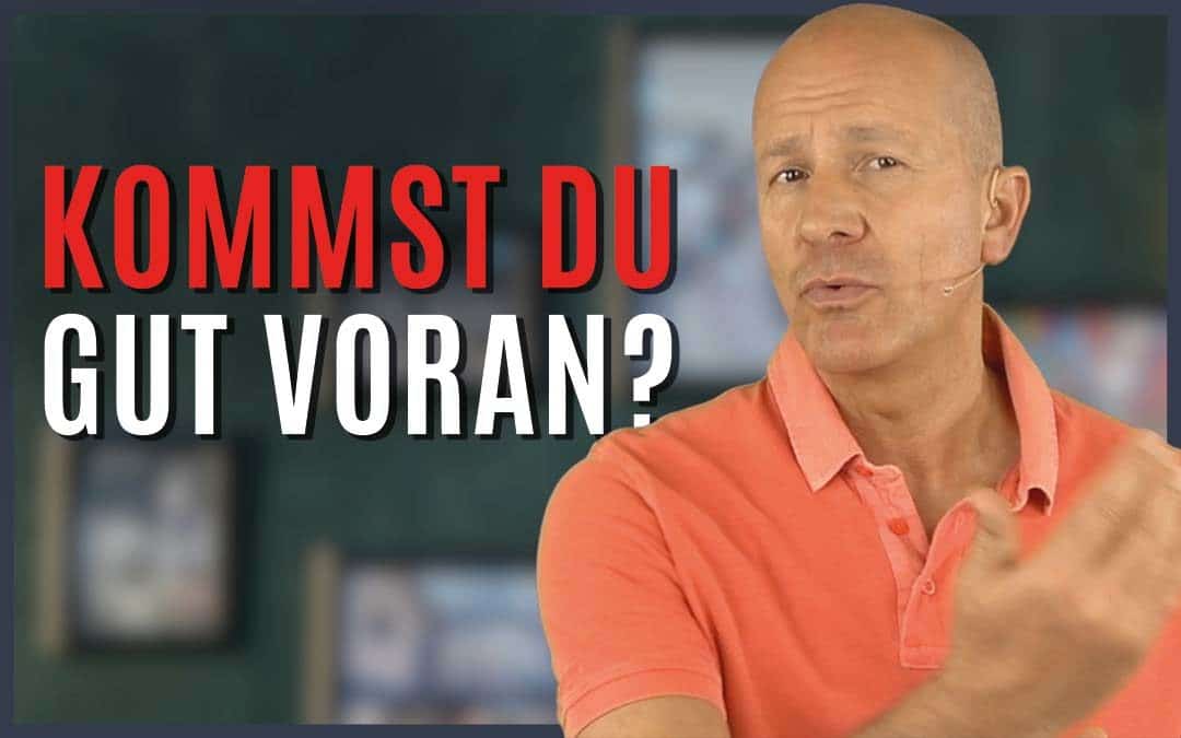 Kommst Du gut voran? 3 Säulen